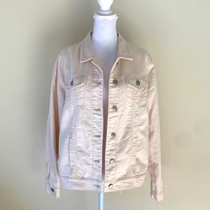 Buffalo David Bitton Jean Jacket. Size M. Never worn. Blush Pink